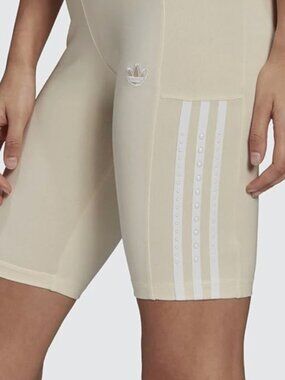 Adidas shorts- GM 5383, cream with pearl details, size S, NWT